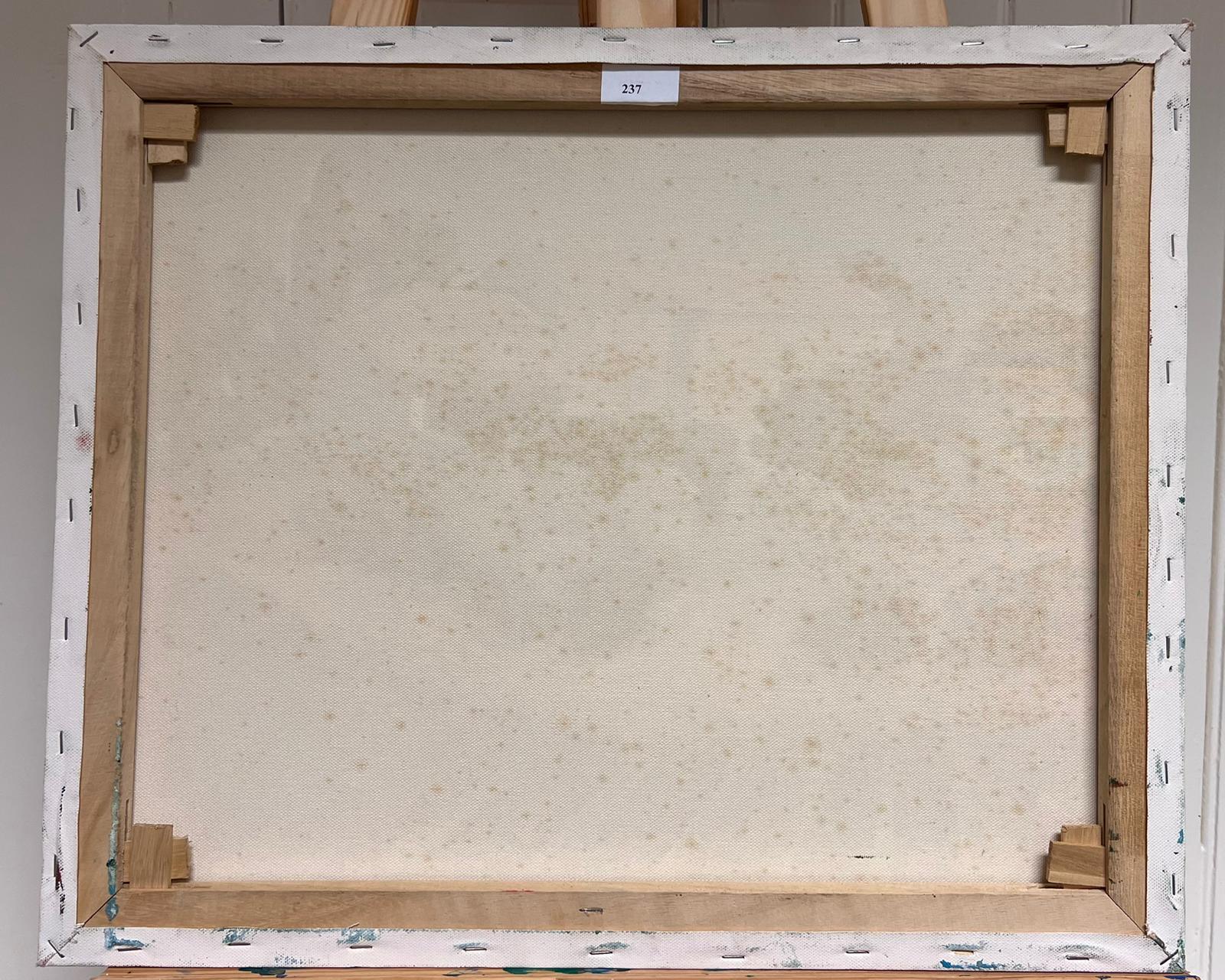 Campi di lavanda Provenza Pittura ad olio modernista francese del XX secolo in vendita 3