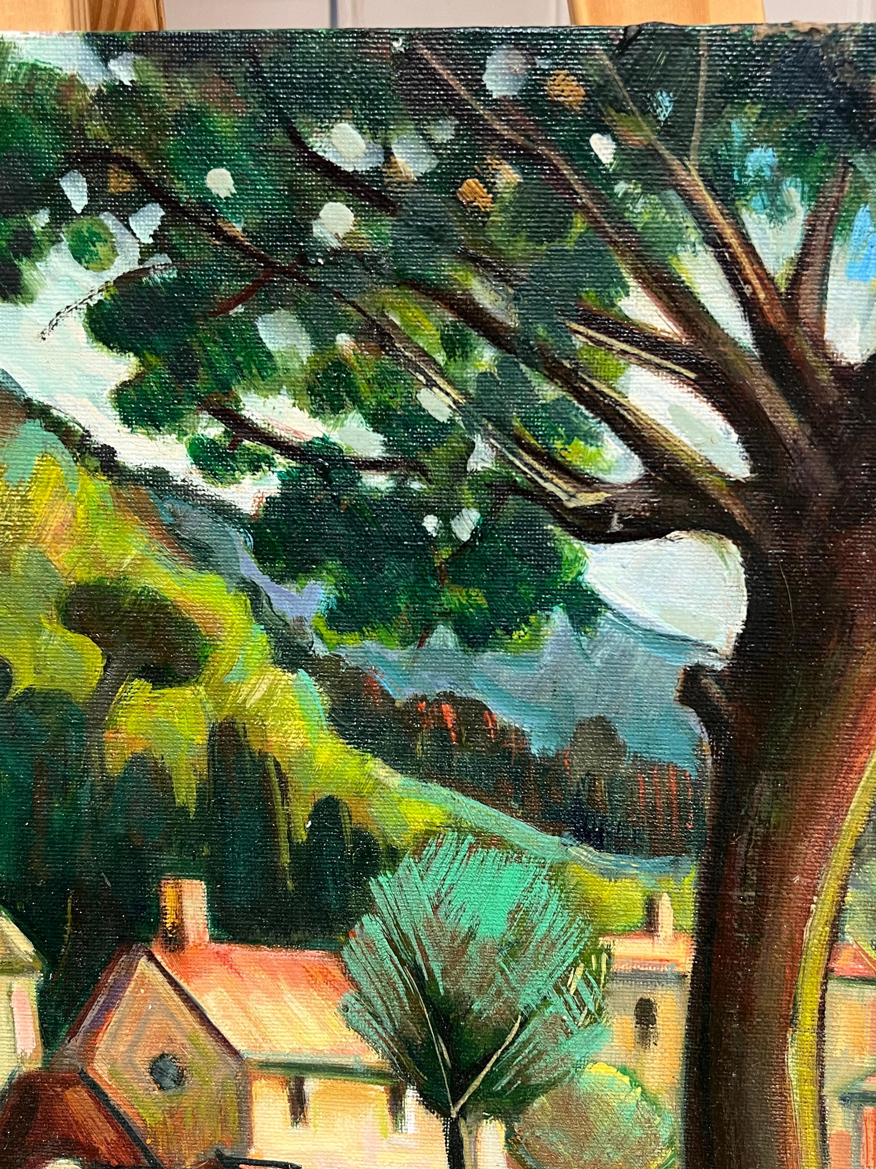 Pittoresca chiesa di paese immersa in un paesaggio francese di campagna lussureggiante in vendita 2