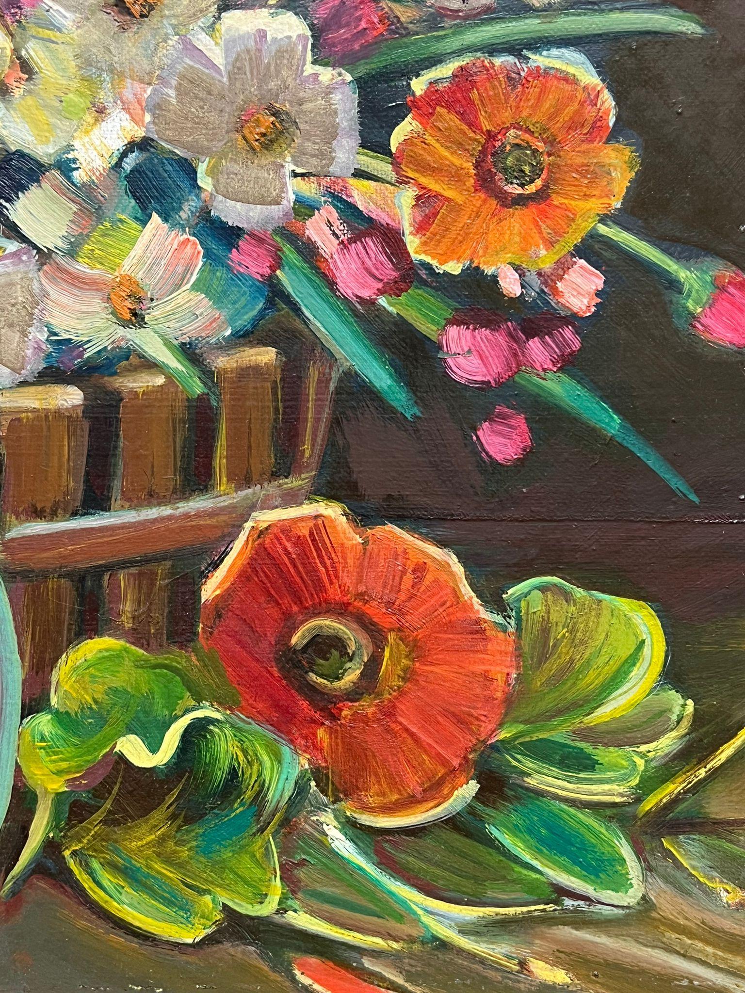 Natura morta illuminata dal sole
di Max Toutain (1935-2006)
dipinto a olio su tela, senza cornice
tela: 24 x 20 pollici
Provenienza: tutti i quadri che abbiamo di questo artista provengono dalla tenuta dell'artista nel sud della Francia.