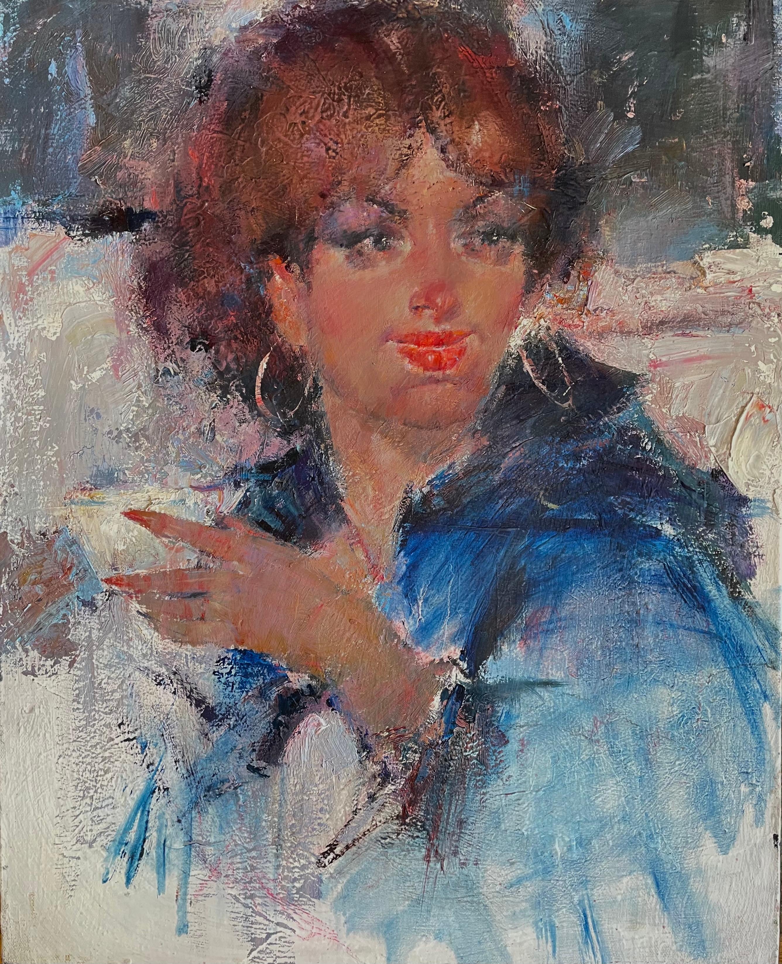 LADY WITH MARTINI