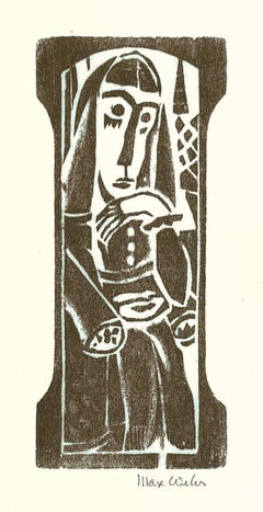 Figura sentada" - Expresionismo americano