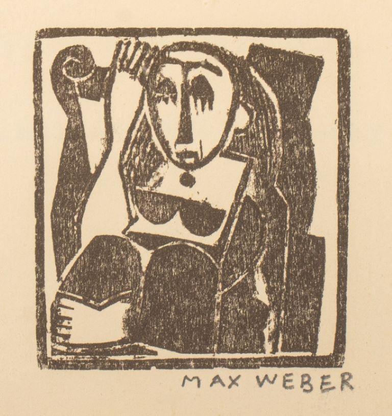 Other Max Weber Still Life & Figural Portrait Woodblocks For Sale