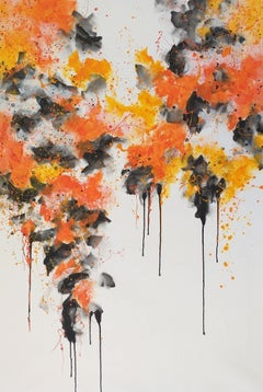 Tropfen 7 von M.Y., Gemälde, Acryl auf Leinwand