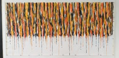 Â« Drips 9 Â» by M.Y., Painting, Acrylic on Canvas
