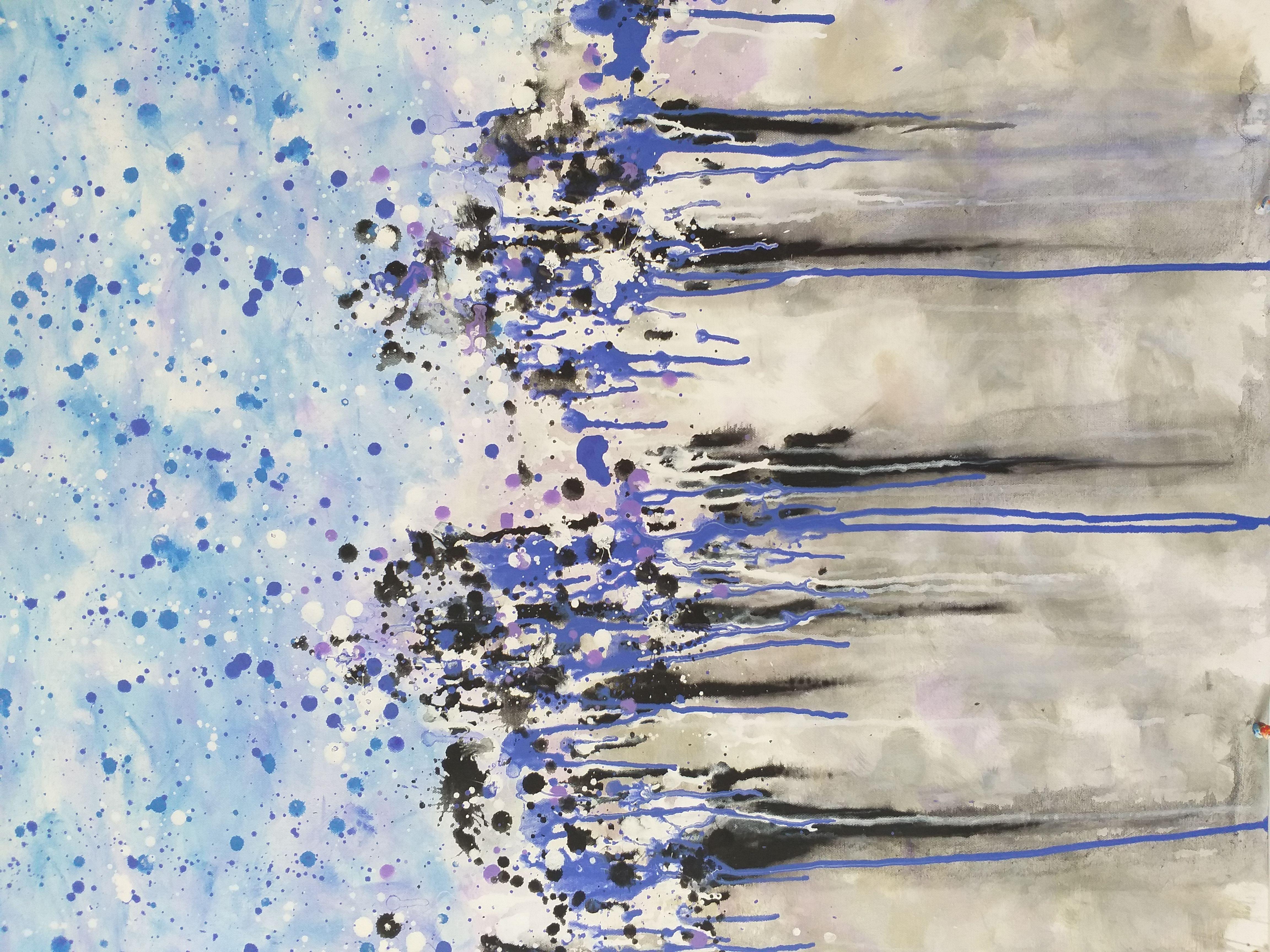 Â« Enigmatic forest Â» by M.Y.  I am constantly looking for different techniques, colors and materials to experiment with, and always strive to achieve sensual harmony in every composition. I am primarily inspired by the world around me and in my