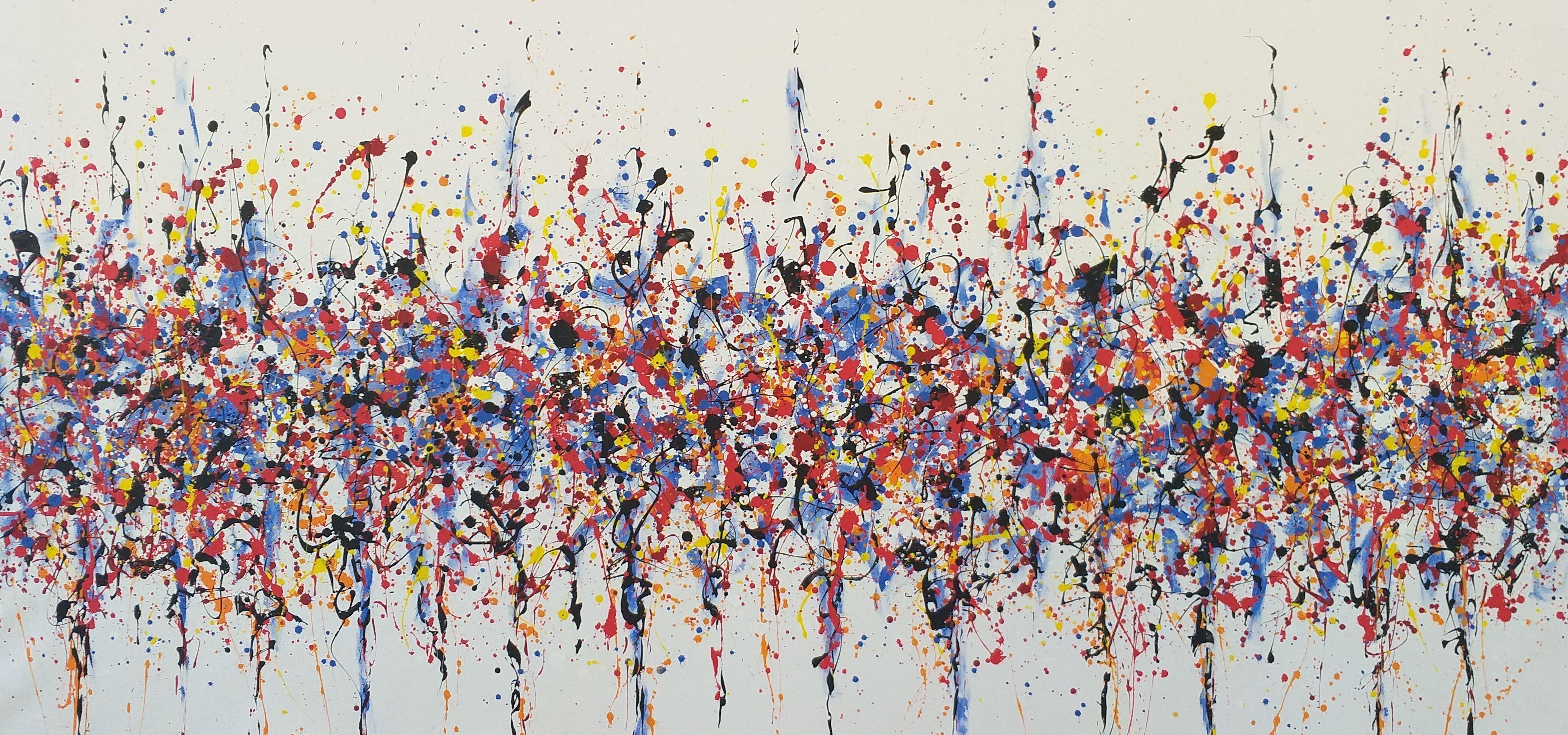 Â" Blumen 8 Â" von M.Y., Gemälde, Acryl auf Leinwand