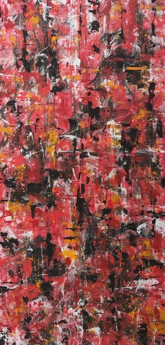 Geometrie 5 von M.Y., Gemälde, Acryl auf Leinwand