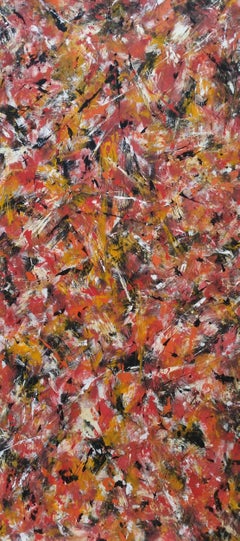 Â« Leaf Fall Â» by M.Y., Painting, Acrylic on Canvas