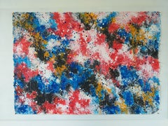 Â« Space 4 Â» by M.Y., Painting, Acrylic on Canvas