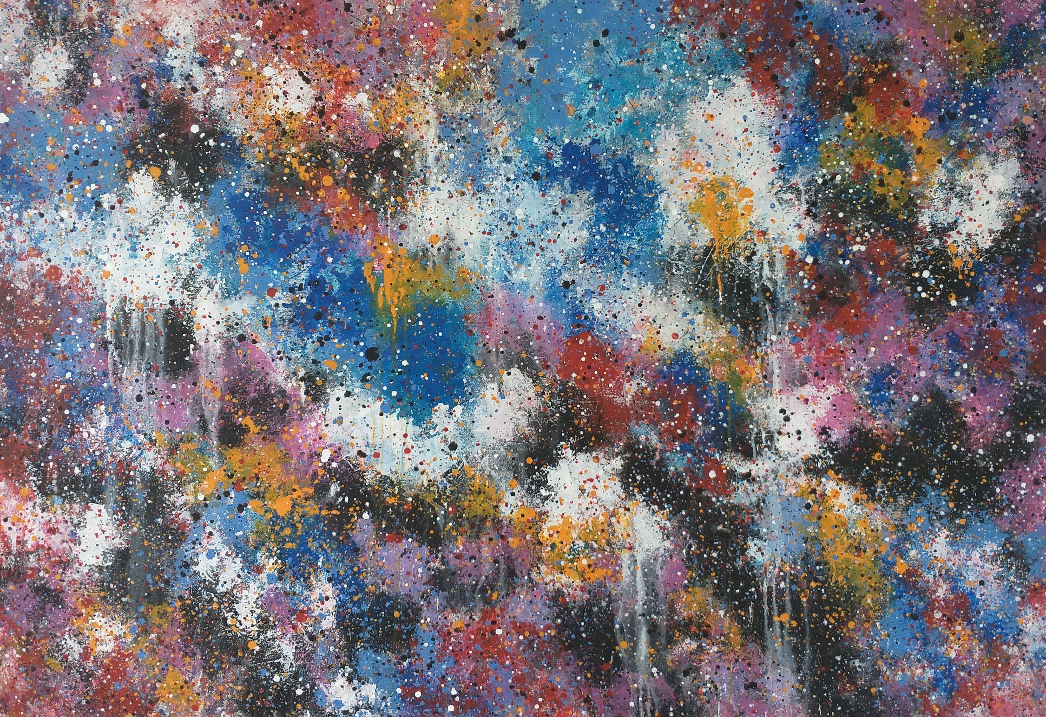 Â" Raum 6 Â" von M.Y., Malerei, Acryl auf Leinwand