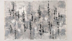 «Strangers 4», de M.Y., pintura, acrílico sobre lienzo