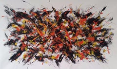 ACRYLIC PAINTING on CANVAS by M.Y., Painting, Acrylic on Canvas