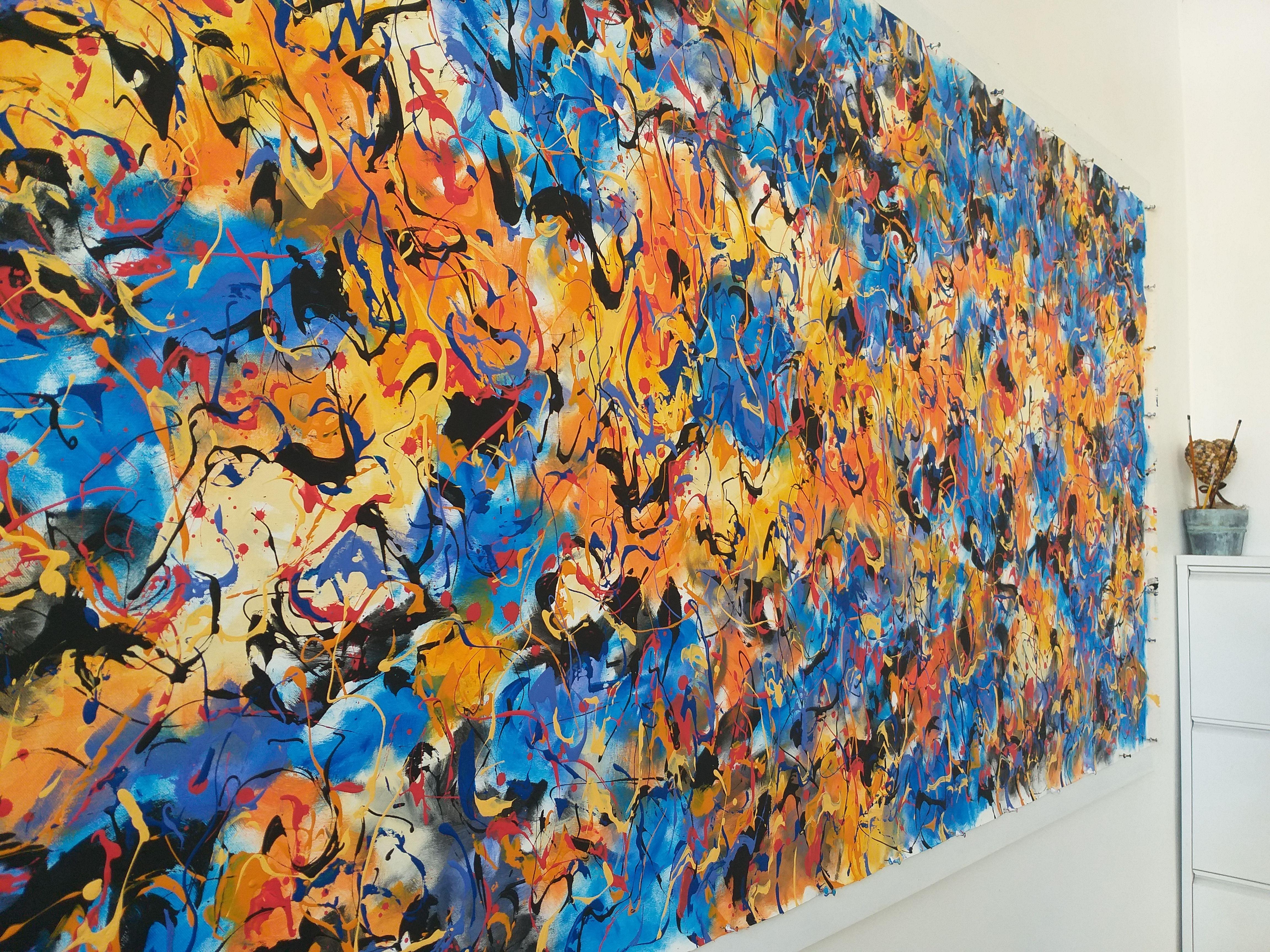 ALQUIMIA de M.Y., Pintura, Acrílico sobre lienzo - Painting Expresionismo abstracto de Max Yaskin