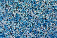 AQUA 3 by M.Y., Painting, Acrylic on Canvas