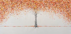 Autumn Tree 3 by M.Y., Painting, Acrylic on Canvas