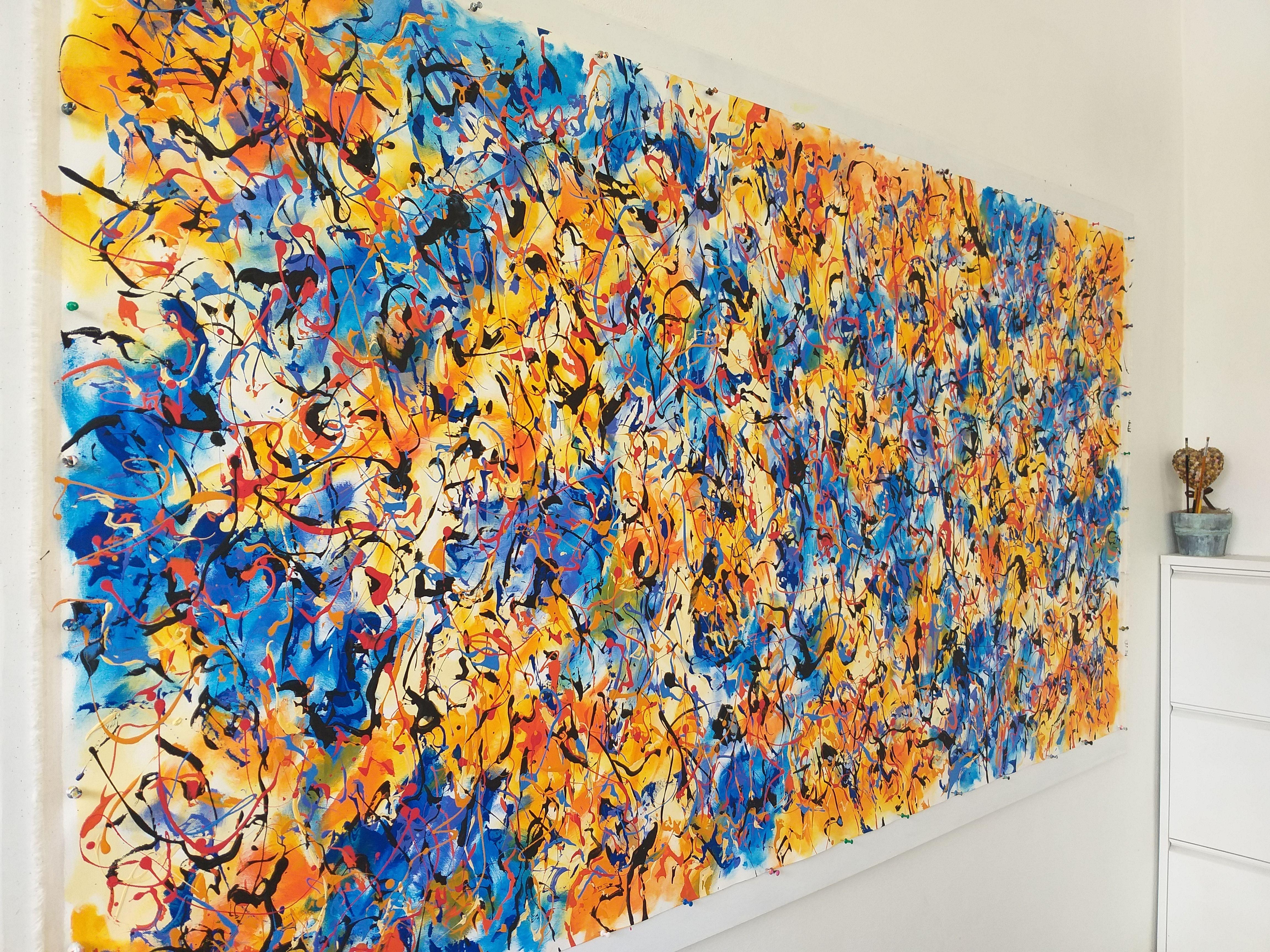 Brightness 11 by M.Y., Painting, Acrylic on Canvas For Sale 1