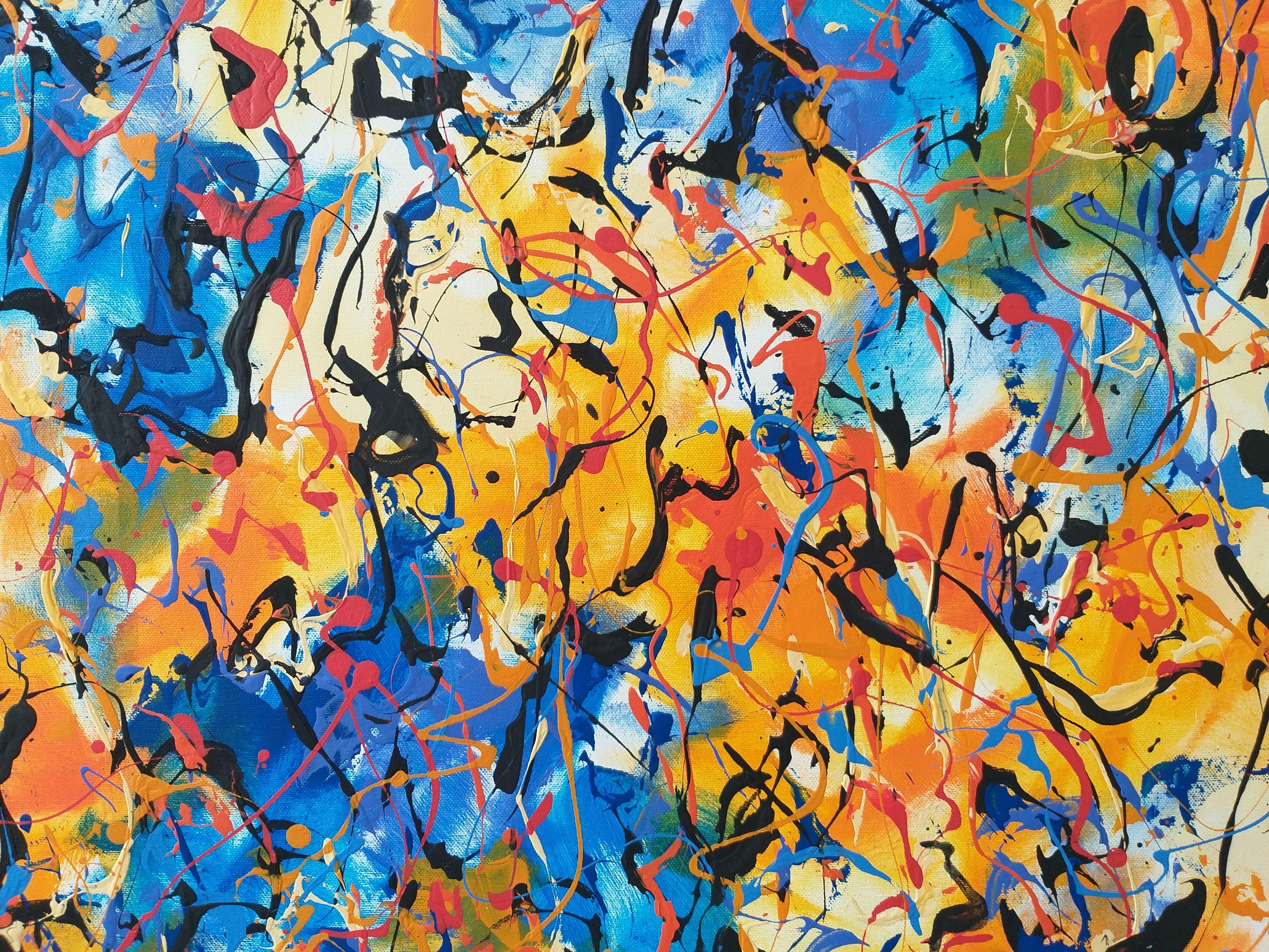 Brightness 11 by M.Y., Painting, Acrylic on Canvas For Sale 3