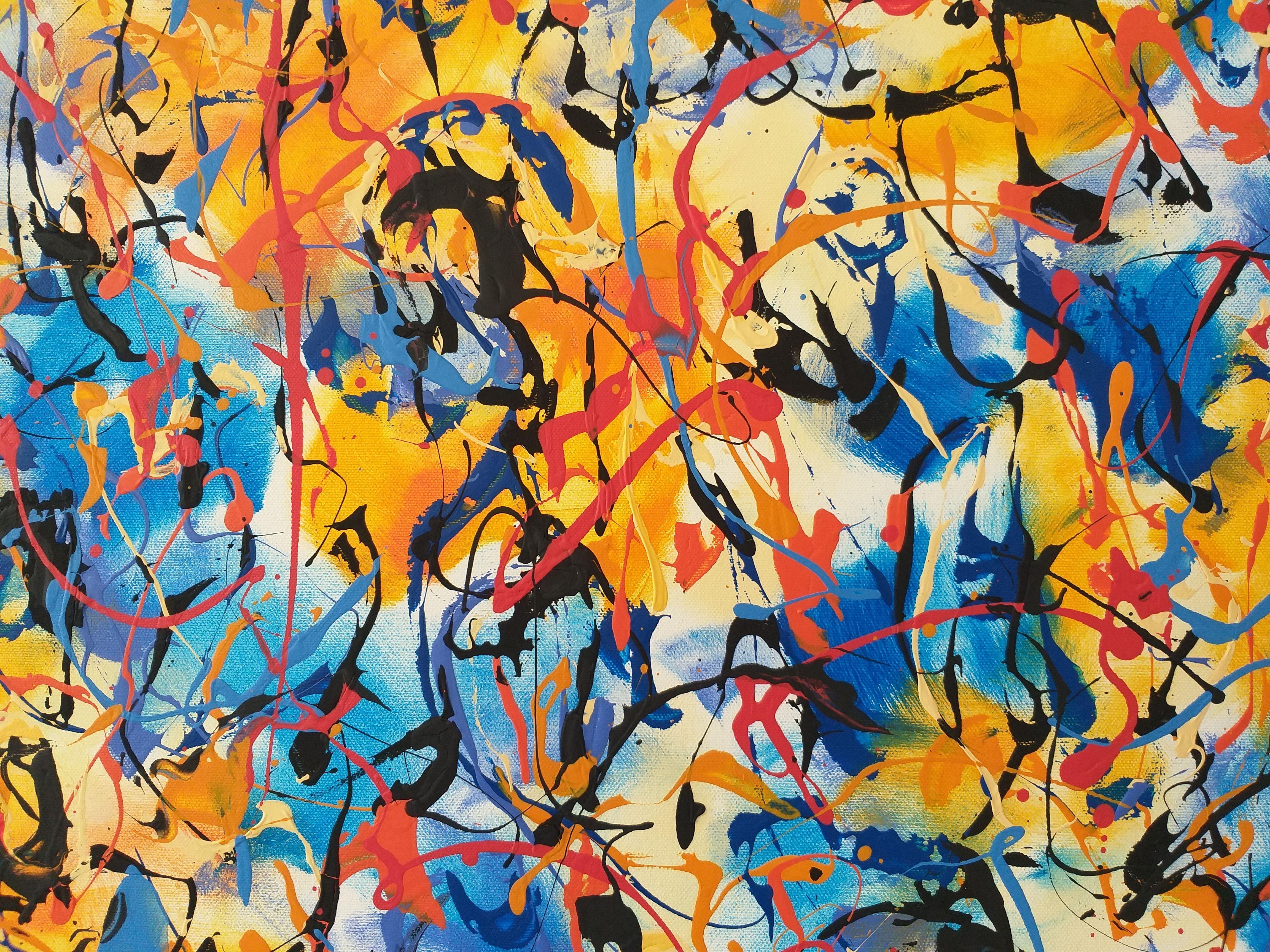 Brightness 11 by M.Y., Painting, Acrylic on Canvas For Sale 4