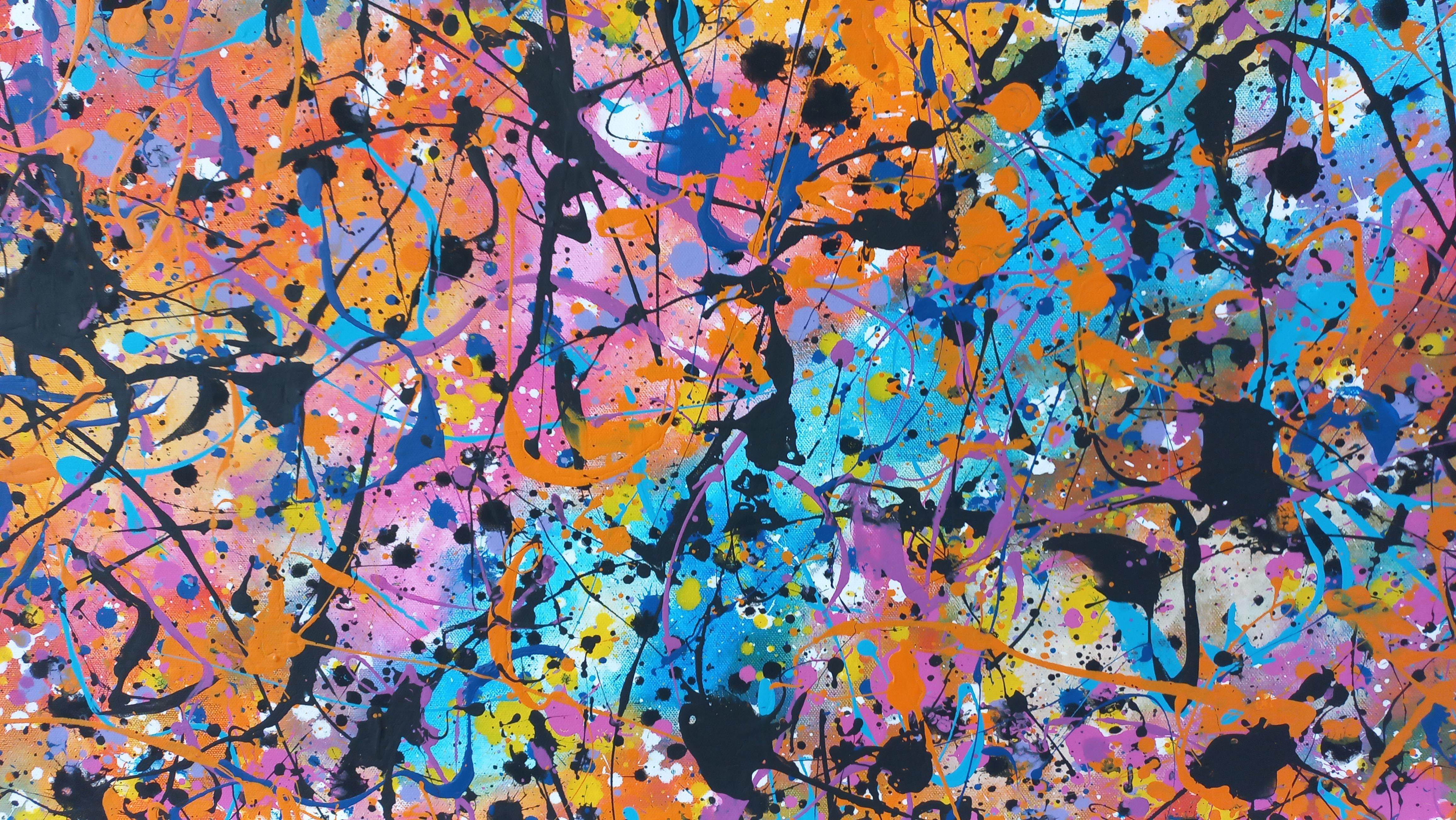 Celebrity 2 von M.Y., Gemälde, Acryl auf Leinwand im Angebot 3