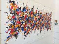 Expression 5  by M.Y., Painting, Acrylic on Canvas