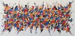 Expression 5  by M.Y., Painting, Acrylic on Canvas