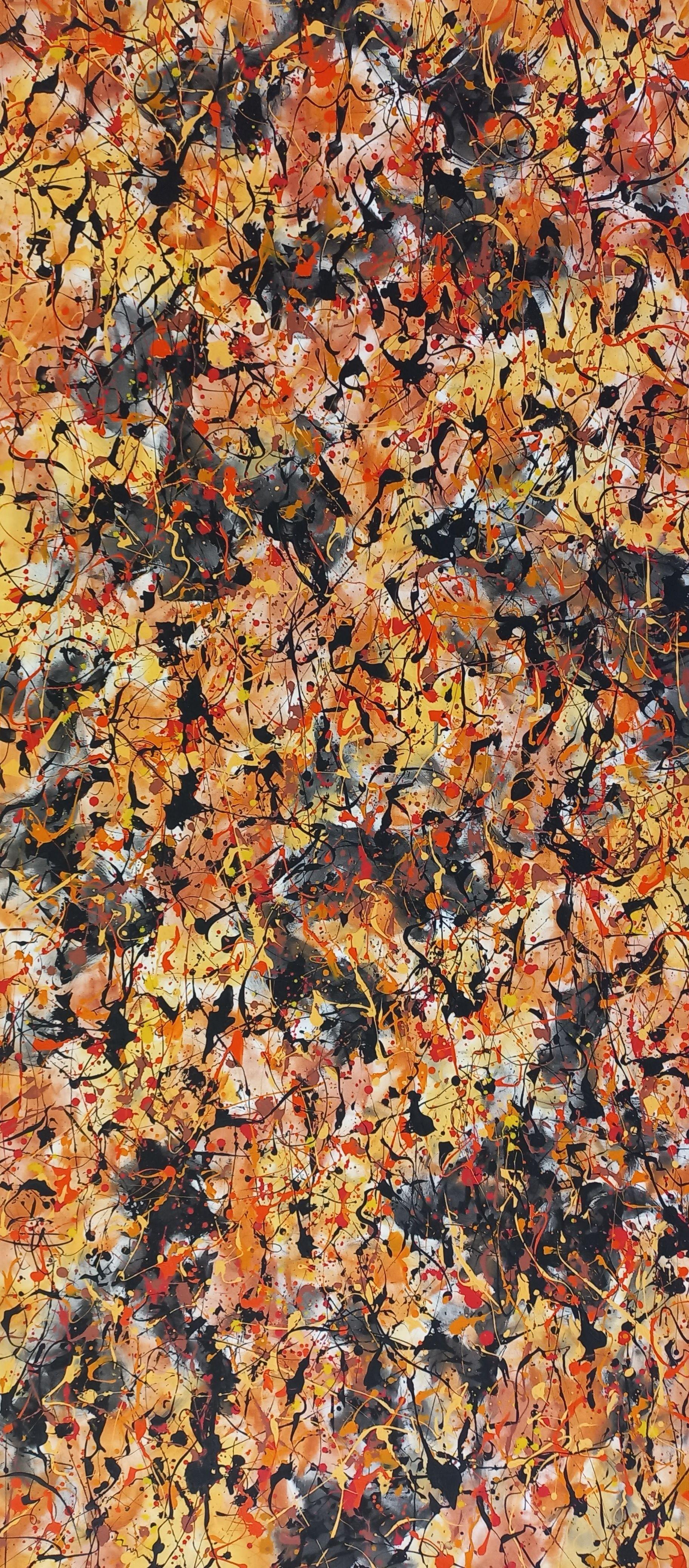Krabi 2 von M.Y., Gemälde, Acryl auf Leinwand