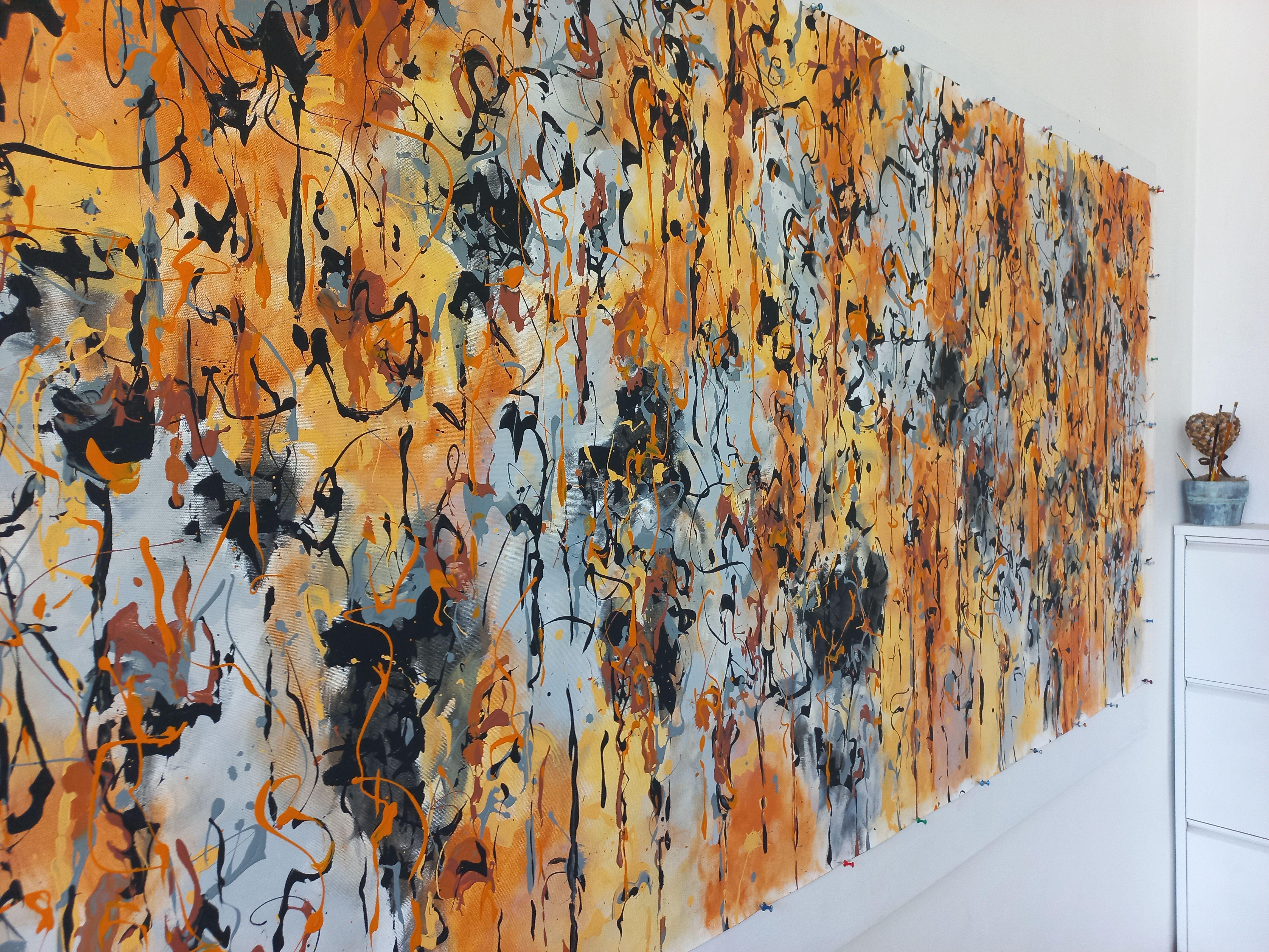 Krabi von M.Y., Gemälde, Acryl auf Leinwand (Abstrakter Expressionismus), Painting, von Max Yaskin