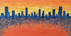 Megapolis 6  di M.Y., Pittura, Acrilico su tela