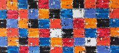 Patchwork 7 by M.Y., Painting, Acrylic on Canvas