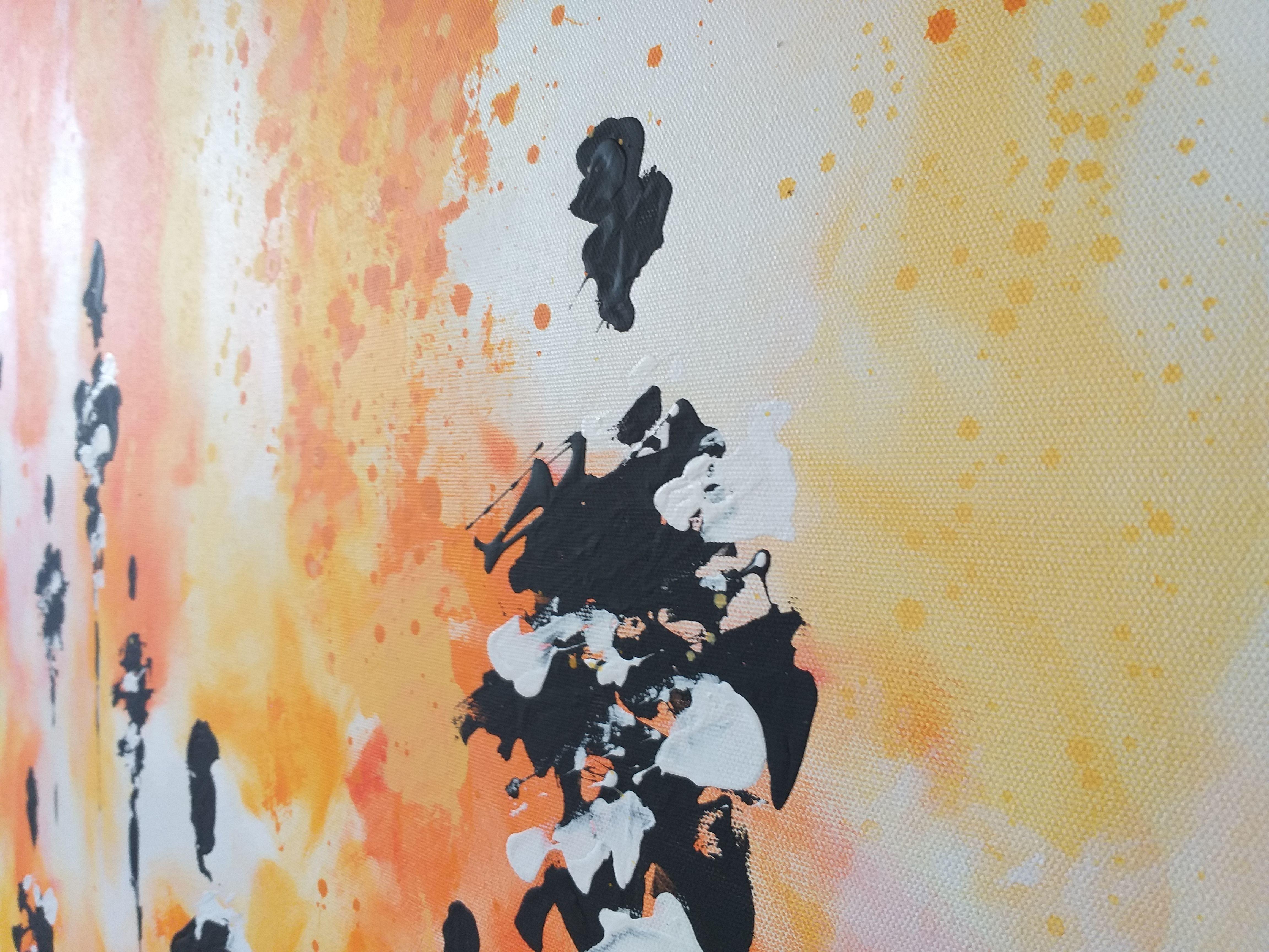 Peinture « Strangers 7 » de M.Y., acrylique sur toile en vente 2