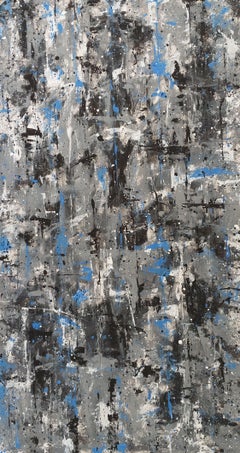 Winter von M.Y., Gemälde, Acryl auf Leinwand