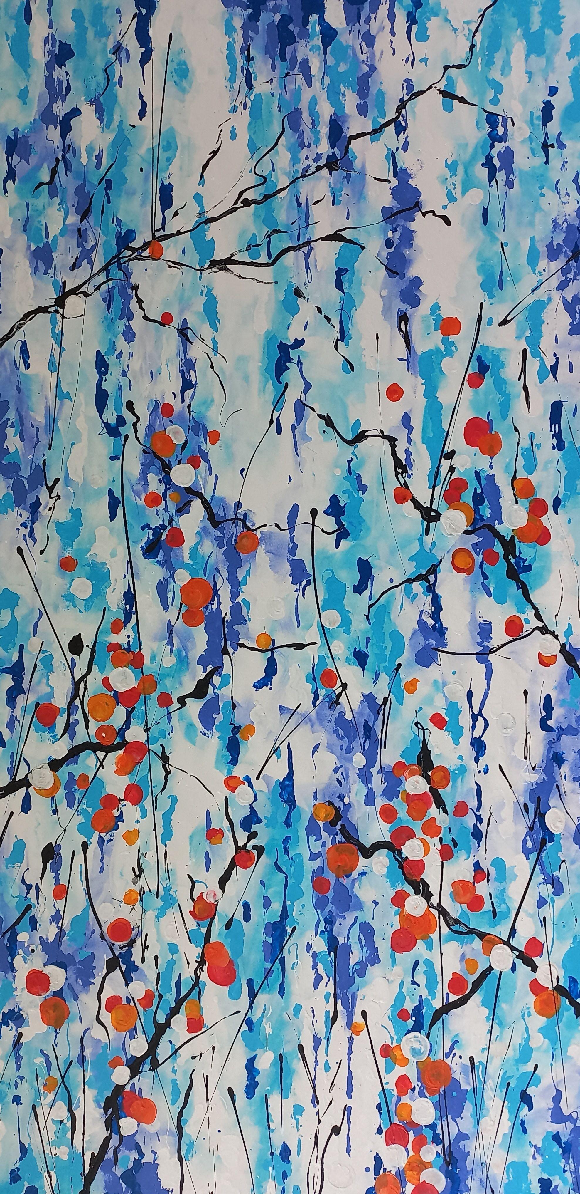 Winter morning 3 by M.Y., Painting, Acrylic on Canvas