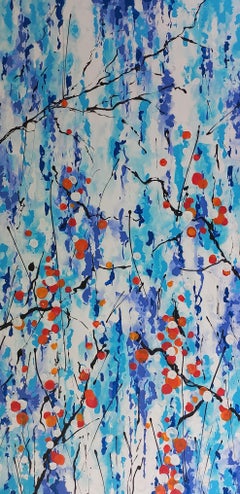 Winter morning 3 by M.Y., Painting, Acrylic on Canvas