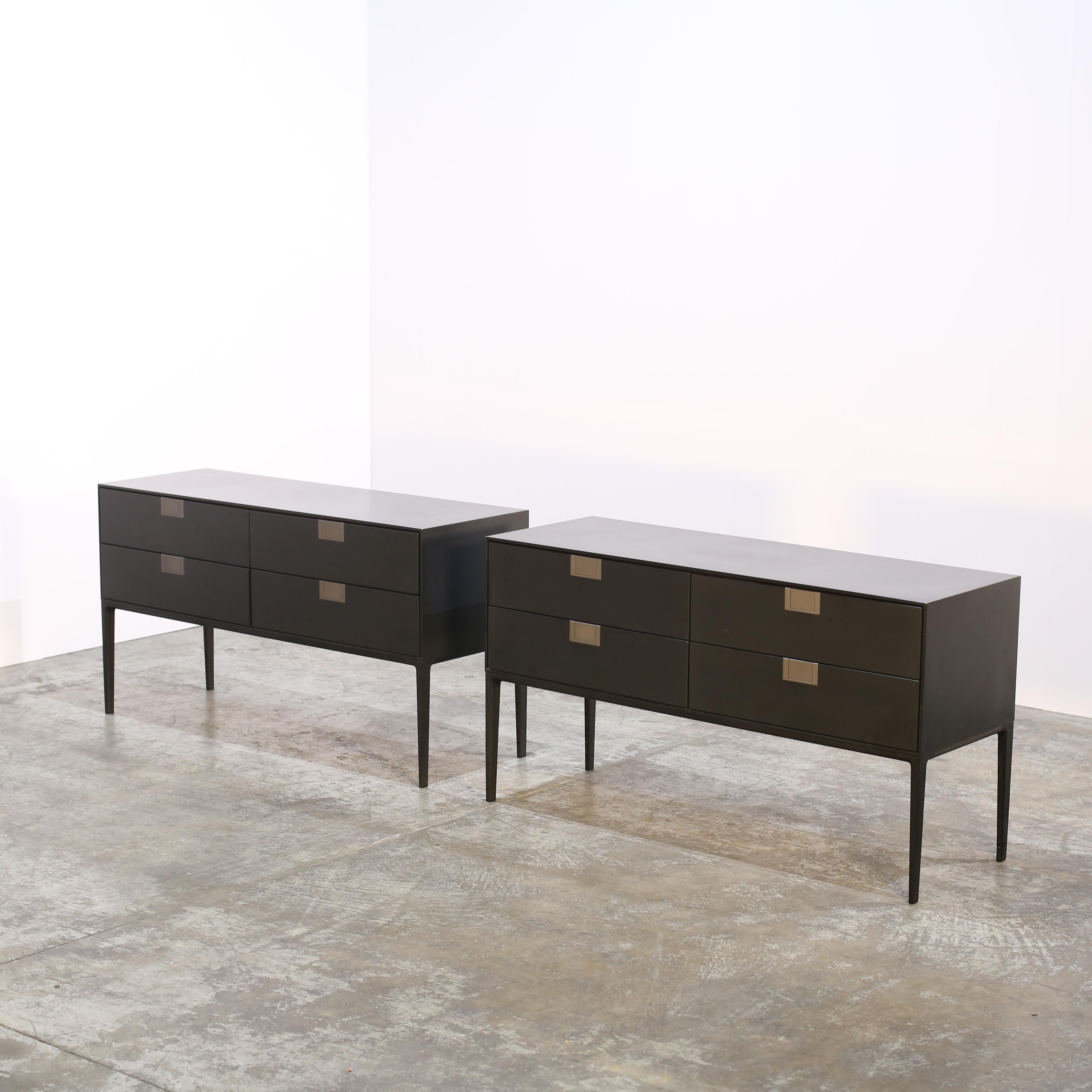 Contemporary Maxalto Alcor Four Drawer Console Table by Antonio Citterio For Sale