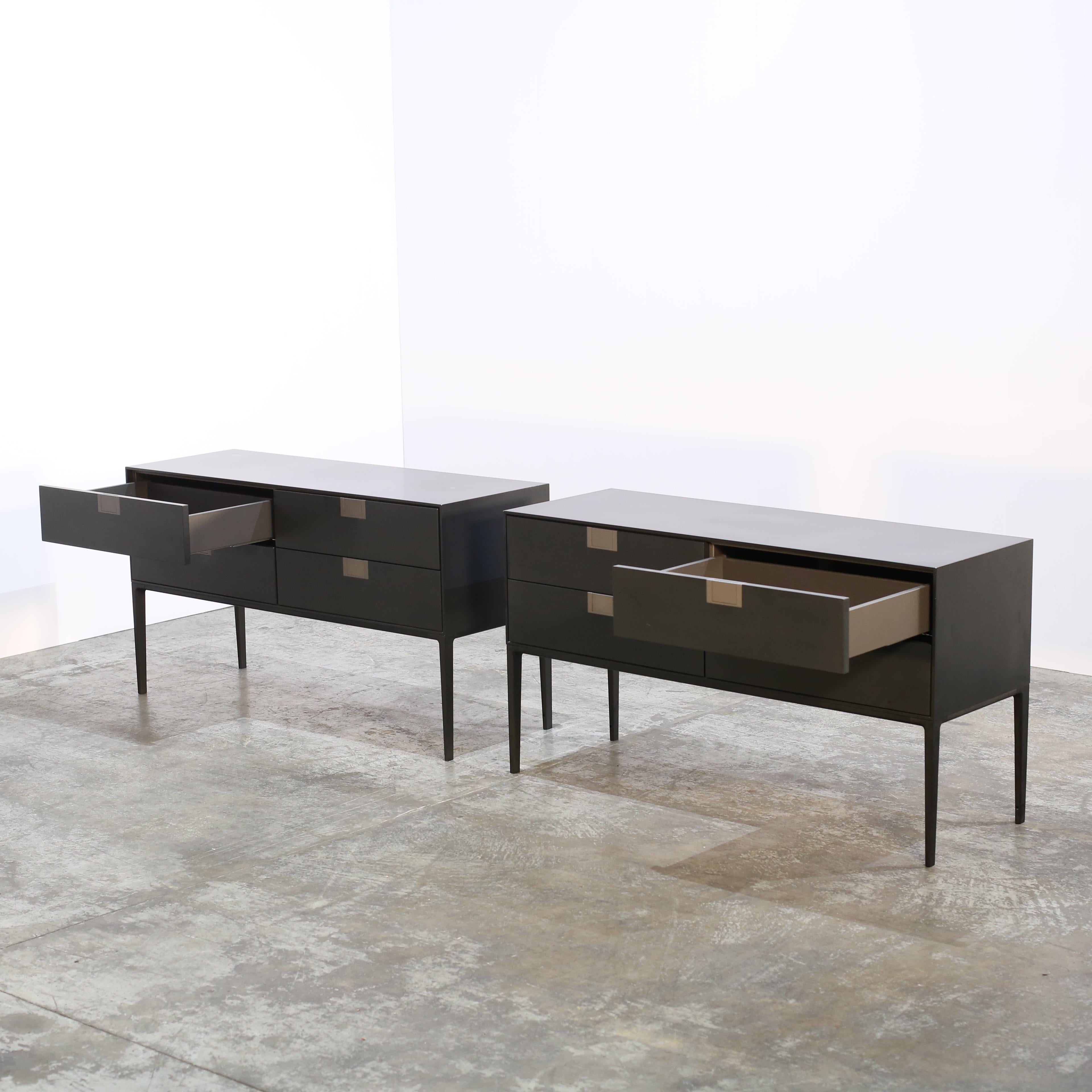 Maxalto Alcor Four Drawer Console Table by Antonio Citterio For Sale 1