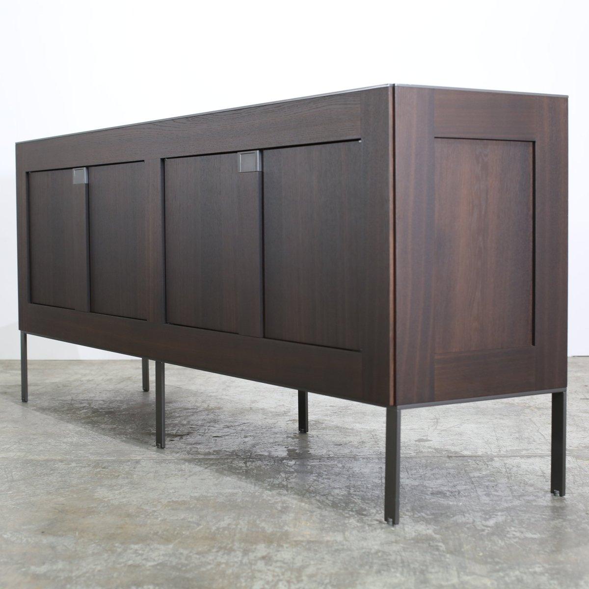 Introducing the Alcor Sideboard by Maxalto, a stunning addition to any luxury living space. Crafted with the highest quality materials, this sideboard boasts a sleek and modern design that will elevate any room. The rich wood finish and elegant