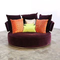 Maxalto Amoenous Swivel Sofa