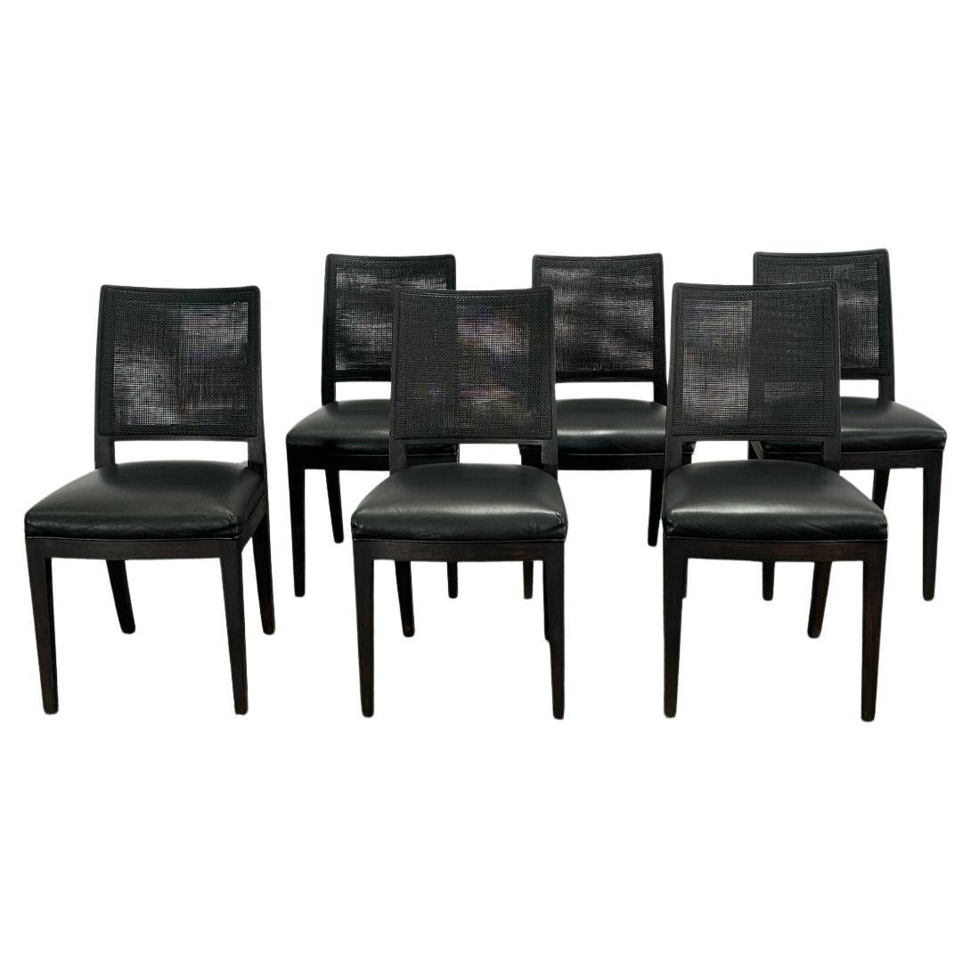 Maxalto Calipso Dining Chairs by Antonio Citterio, Set of Six