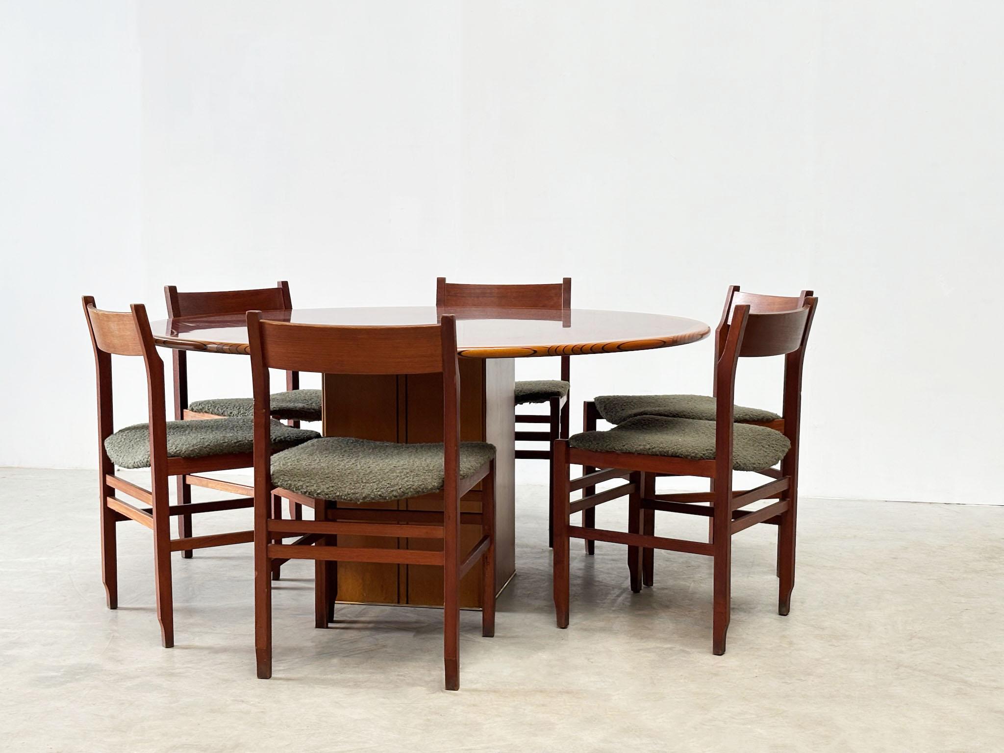 Maxalto dinging table by Afra & Tobia Scarpa For Sale 2