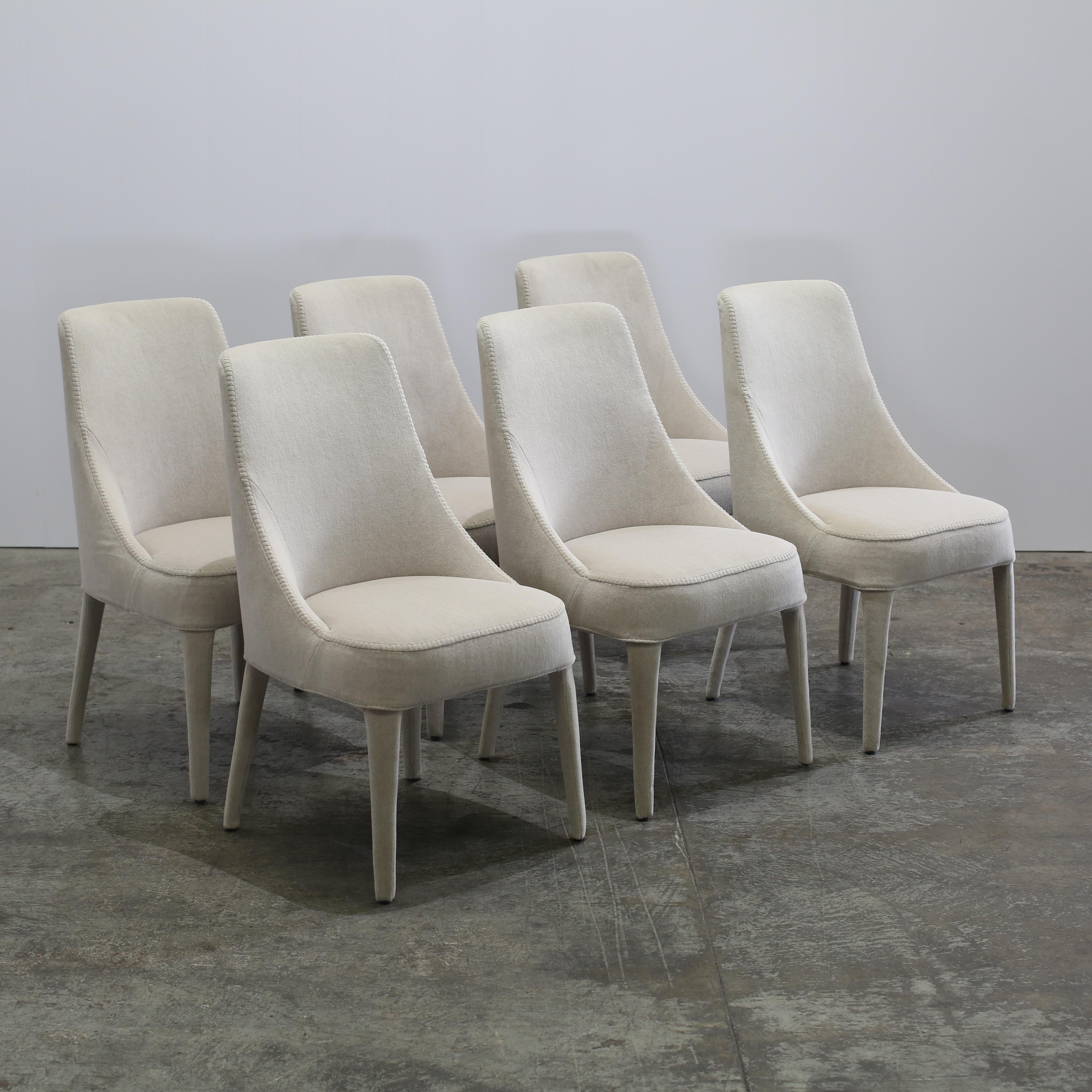 Maxalto Febo Chair, Set of Six In Good Condition For Sale In Basildon, London
