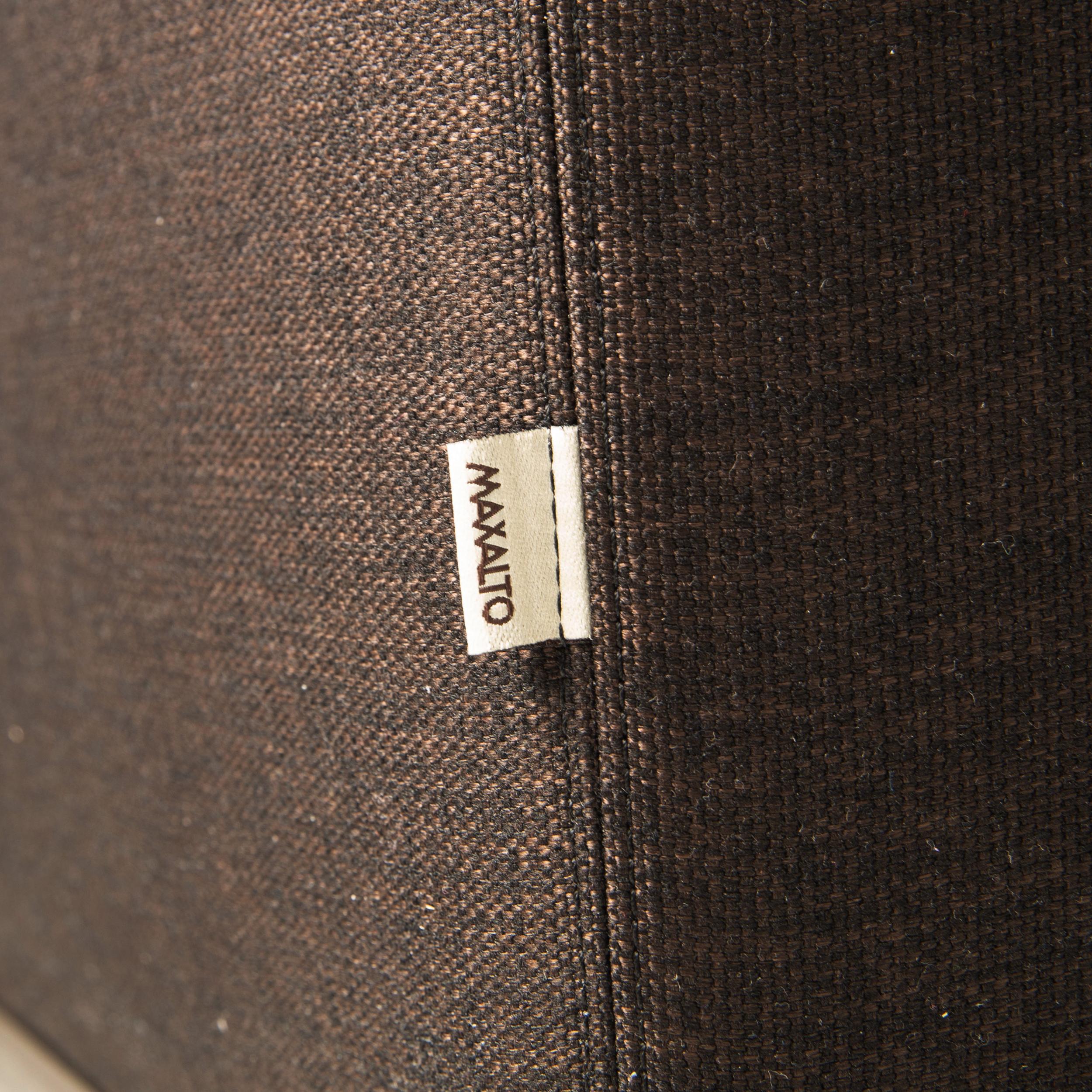 Modern Maxalto Lucrezia Fabric Sofa Gray Corner Sofa Couch For Sale