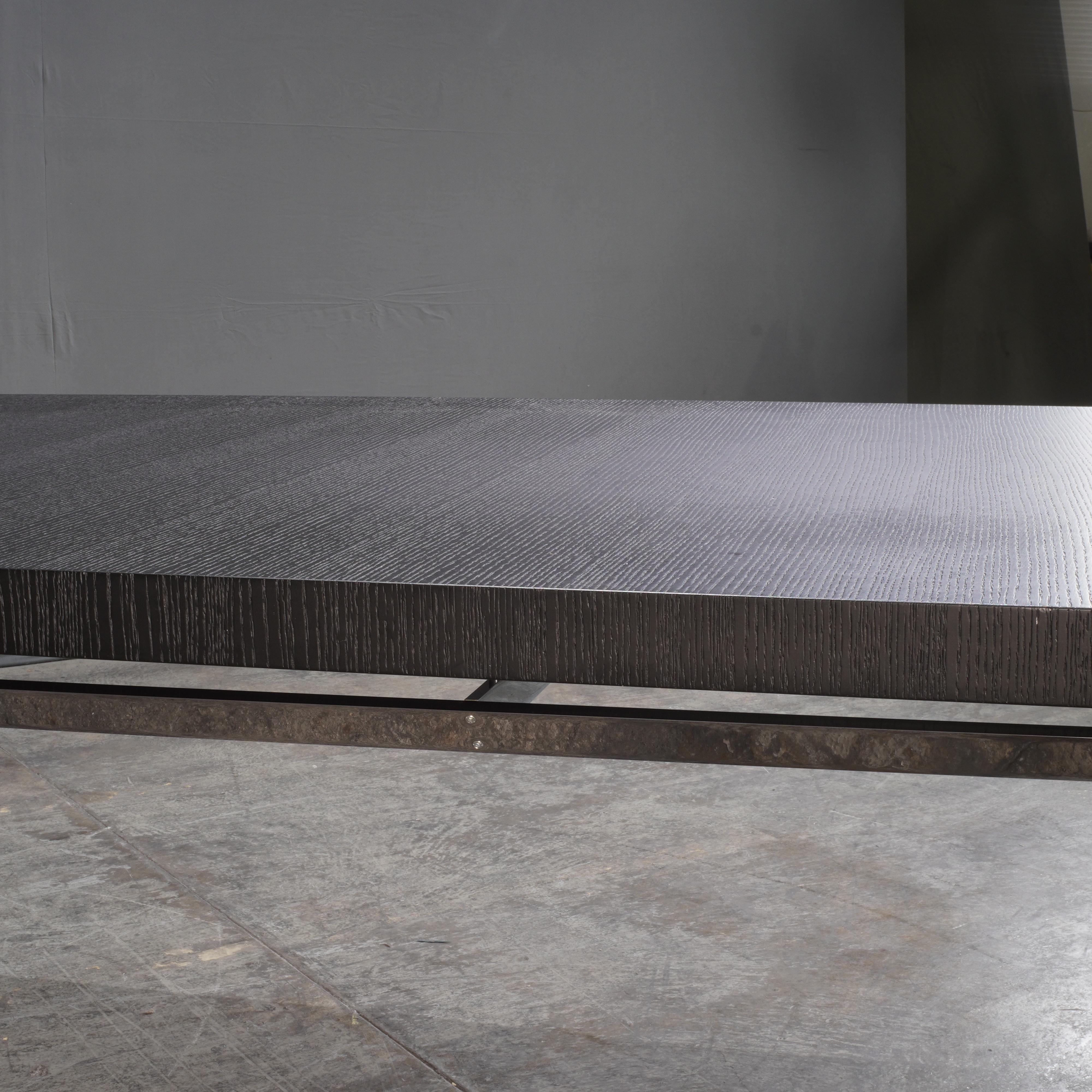 Table de salle à manger Maxalto Max noire par Antonio Citterio en vente 3