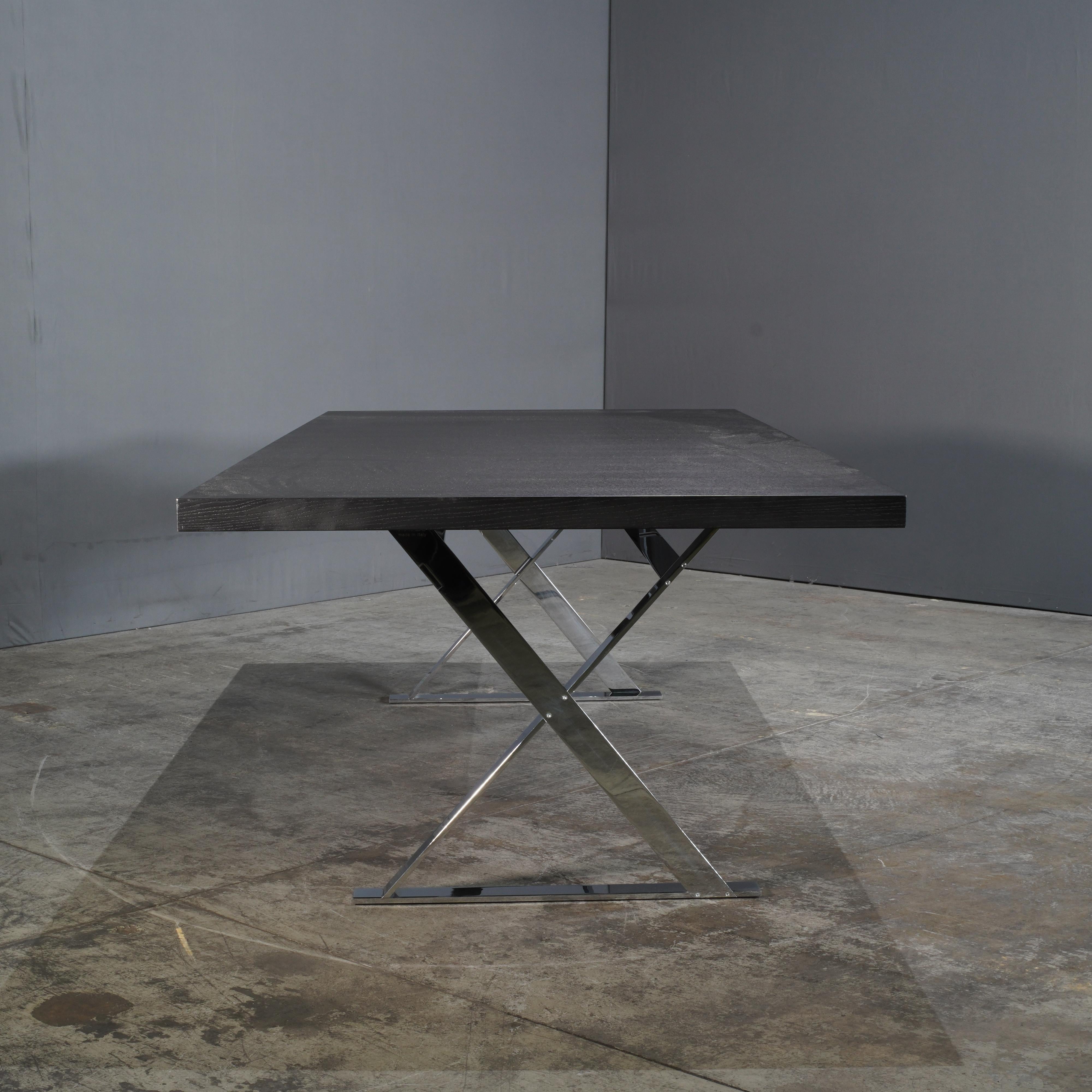 Table de salle à manger Maxalto Max noire par Antonio Citterio Bon état - En vente à Basildon, London