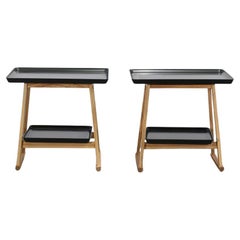 Maxalto Recipio Side Tables, Set of Two