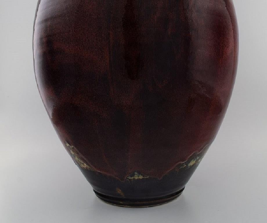 Maxence Jourdain, French Contemporary Ceramicist, Colossal Unique Floor Vase For Sale 2