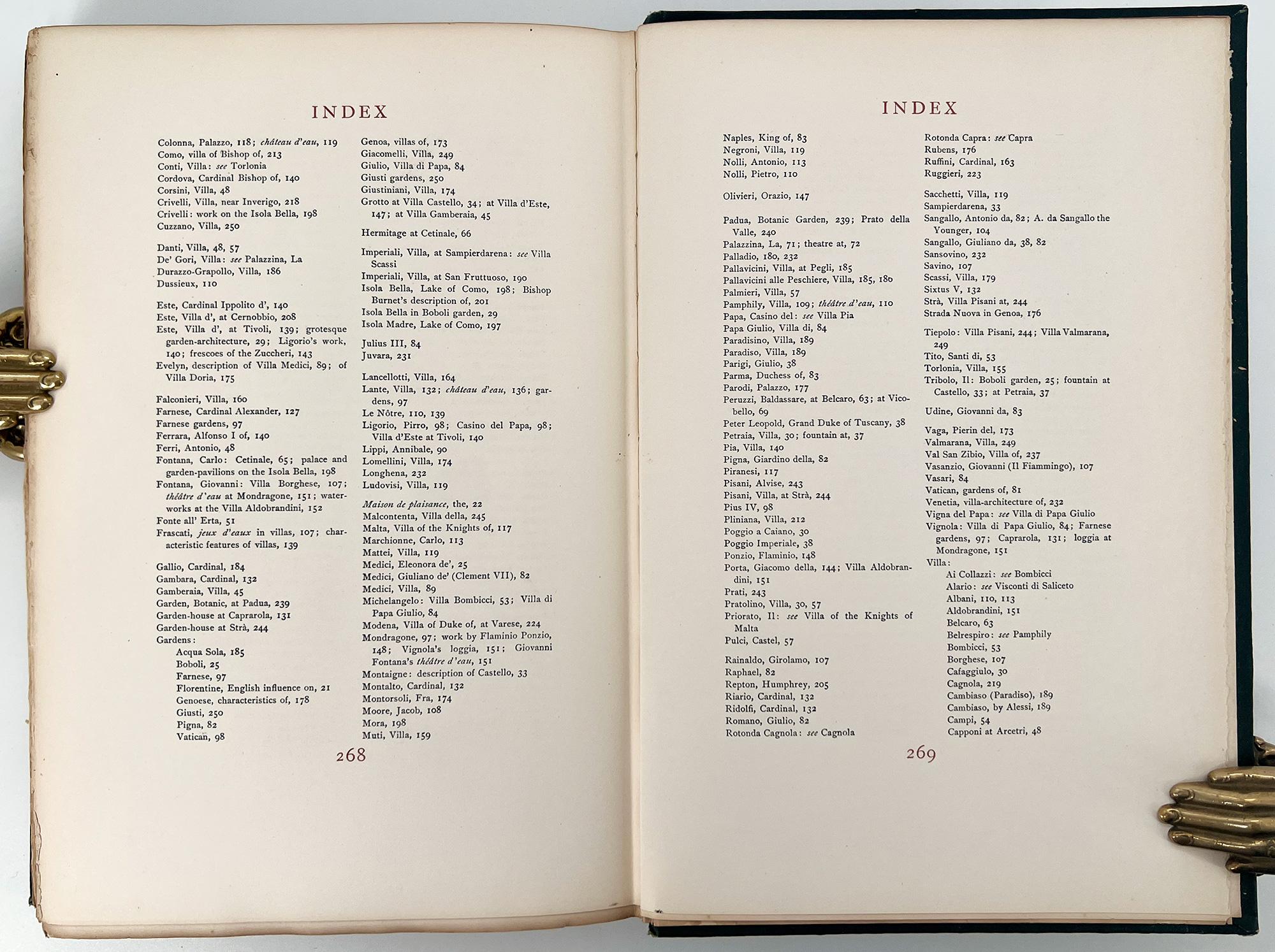 Maxfield PARRISH & Edith WHARTON - Italian Villas and Their Gardens For Sale 8