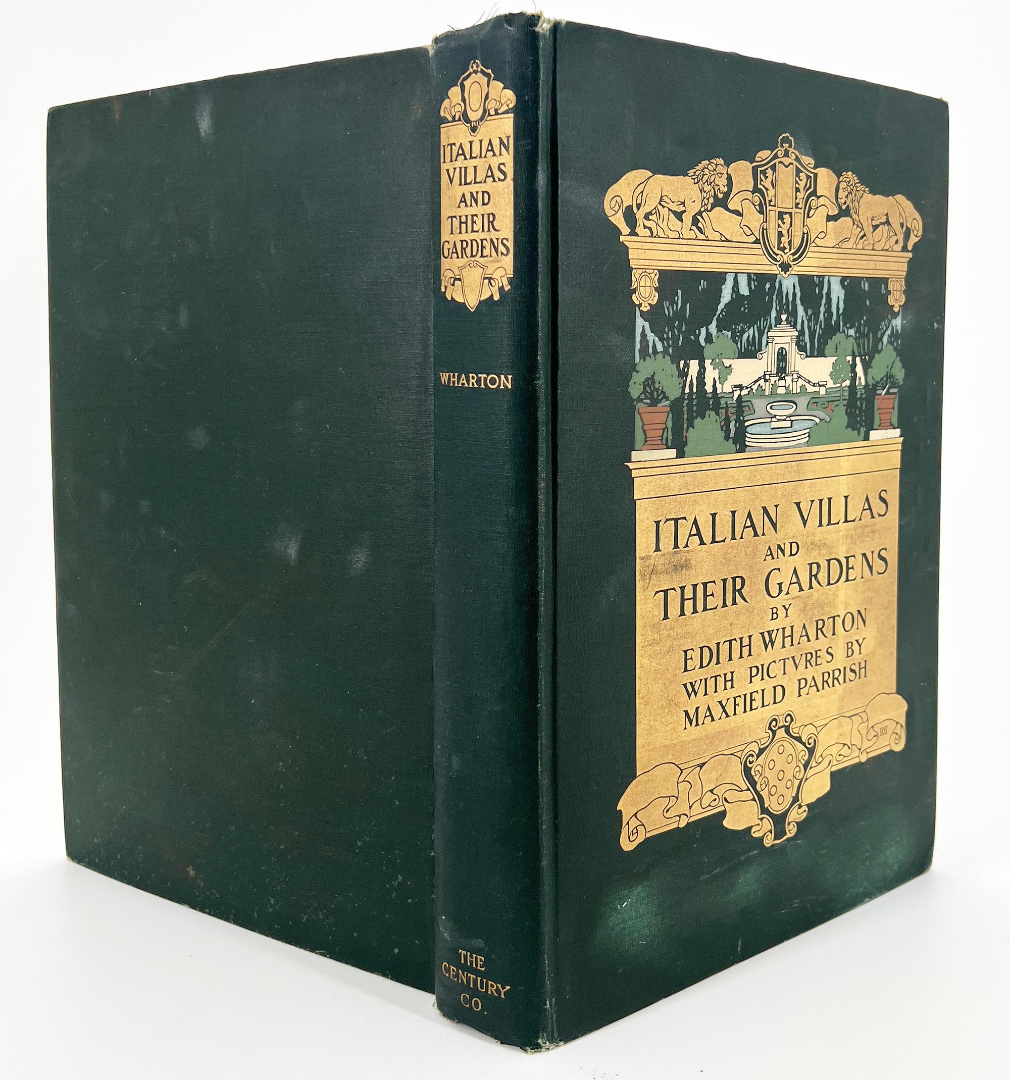 Maxfield PARRISH & Edith WHARTON - Italian Villas and Their Gardens For Sale 11