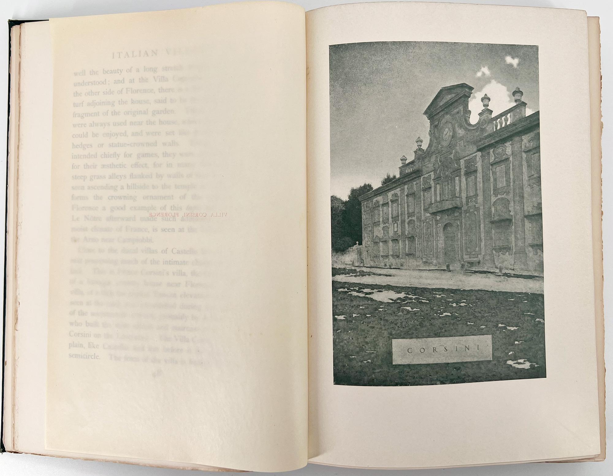 Maxfield PARRISH & Edith WHARTON - Italian Villas and Their Gardens For Sale 1