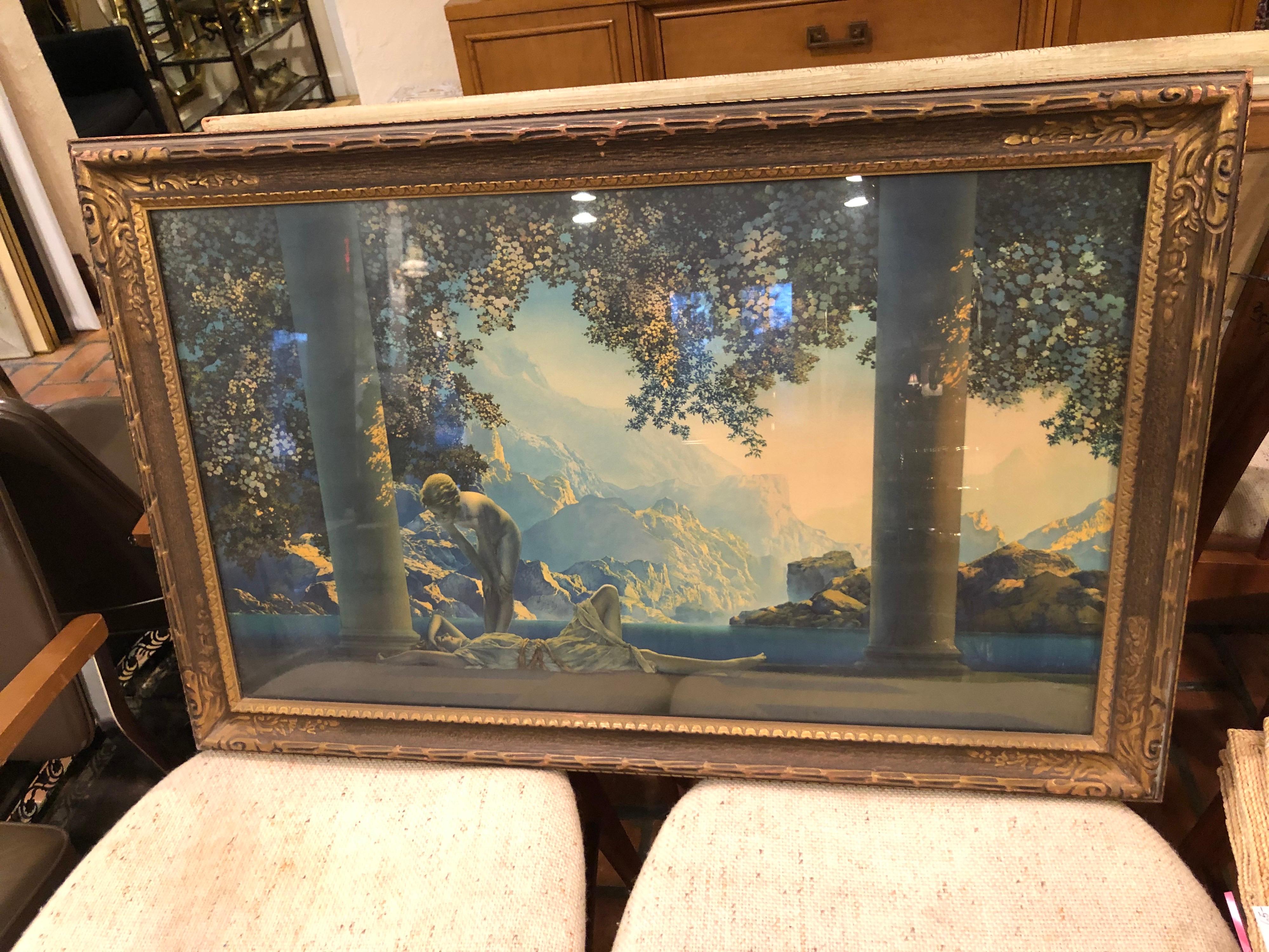 Maxfield Parrish Famous Large Framed Print of 