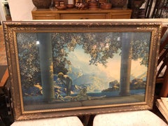 Maxfield Parrish Famous Large Framed Print of "DayBreak"